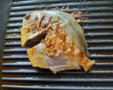 A picture of step 13 of Grilled Pomfret with Mustard Coconut Sauce.
