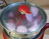 Foto langkah ke 1 dari resep Bubur Candil Ubi Ungu.