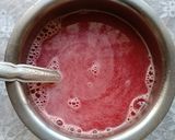 A picture of step 2 of Chilled Watermelon Refresher.