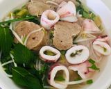 Hình bước làm 3 của món Hủ tiếu mực