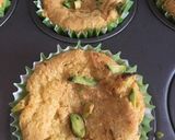A picture of step 7 of Eggless Mawa muffins.