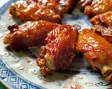 รูปขั้นตอนการทำที่ 3 ของ ไก่อบซอสคิดโคแมน คีโต (เตาอบลมร้อน)