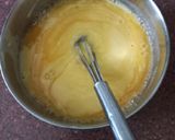 A picture of step 1 of Custard shake (mango flavour).