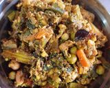 भोगीची भाजी आणि बाजरीची भाकरी (bhogi chi bhaji ani bajrichi bhakhri recipe in marathi) रेसिपी स्टेप 4 फोटो 