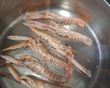 Foto del paso 1 de la receta: Zarzuela de merluza, escamarlanes y calamar