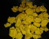 A picture of step 6 of Mu-bandi bariyan.