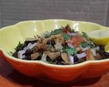 A picture of step 5 of Black chana chaat.