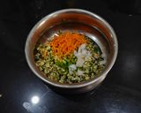 A picture of step 2 of Mix Veg Mangode.