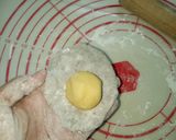 Hình bước làm 5 của món Bánh Bao Mè Đen Nhân Đậu Xanh