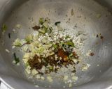 A picture of step 2 of Capsicum Pulao.