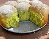 Foto langkah ke 2 dari resep Roti Matcha.
