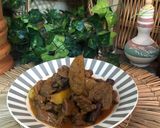 Gambar langkah 9 resipi Gulai Daging Biryani (Johor).