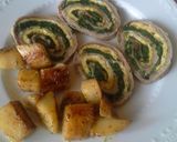 Foto del passaggio 9 della ricetta Rotolo farcito con fettine sottili di petto di pollo