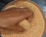 A picture of step 5 of Poha potato cutlet.