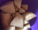 Foto del paso 3 de la receta: Filete al perejil con papas rústicas