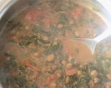 A picture of step 4 of Chane-Methi ki sabji.