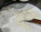 A picture of step 1 of Instant thandai milk cake.