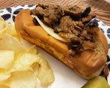 A picture of step 6 of Dog-Gone Cheesesteaks.