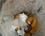 A picture of step 4 of Ginger n plum smoothie.