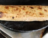 A picture of step 7 of Veggies Peanut Hummus Roti and Bread Wraps & Imli and Banana Chutney.