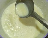 A picture of step 5 of Gujarat Kadi and khichadi.