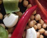 Roasted vegetable and chickpea salad recipe step 1 photo