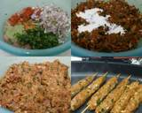 Pan Grilled Chicken Mince Seekh Kabaabs recipe step 2 photo