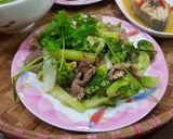 Hình bước làm 4 của món Súp lơ xanh xào thịt bò