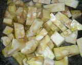 A picture of step 1 of Jackfruit curry in my style.