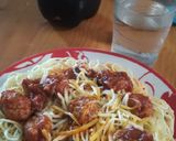 Foto del paso 7 de la receta: Espagueti con albóndigas spaghetti and meatballs 🍝