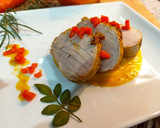 Foto del paso 5 de la receta: Solomillo en salsa de naranja 🍊 y zanahoria🥕