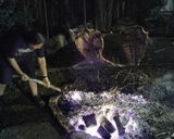 Foto del paso 11 de la receta: Corderito asado a la cruz