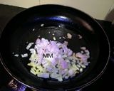 A picture of step 1 of Thai Eggplant Red Curry.