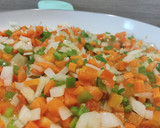 Foto del paso 3 de la receta: Arroz con verduras y huevo frito