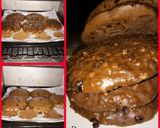 A picture of step 7 of Expresso choclate chips & rice crums cookies.