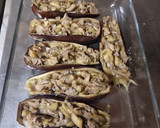 Foto del paso 3 de la receta: Berenjenas rellenas de setas y sobrasada