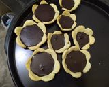 চকলেটি দিয়া টার্ট(Chocolatey Diya tart recipe in Bengali) রেসিপি ধাপ - 8 ছবি