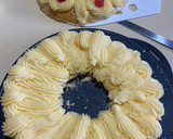 Foto del paso 10 de la receta: Rosca de Pascua rellena de crema pastelera 🐰