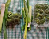 A picture of step 1 of Broccoli And Leek Uttapam.