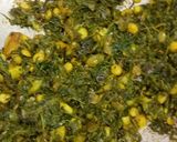 A picture of step 3 of Chola Shaker Ghonto Bengali Style.