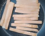 Foto langkah ke 3 dari resep Bagelan pinggiran roti teflon.