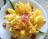 A picture of step 5 of Blooming fritter.