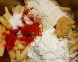 A picture of step 2 of Crispy and spicy baby corn.