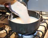 Foto del paso 2 de la receta: Panna cotta con coulis de jamaica