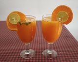 A picture of step 7 of Orange Punch.
