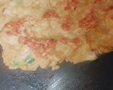 A picture of step 4 of Mix veg chilla.