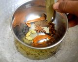 A picture of step 3 of Raw jackfruit Biryani.