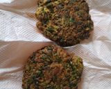 A picture of step 9 of Bhaji vada.