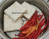 Foto langkah ke 2 dari resep Sambal tempe kukus.