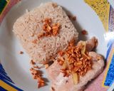 Foto langkah ke 3 dari resep 64. Nasi hainan budget anak kost.